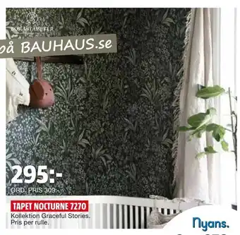 Bauhaus Tapet nocturne 7270 erbjuda