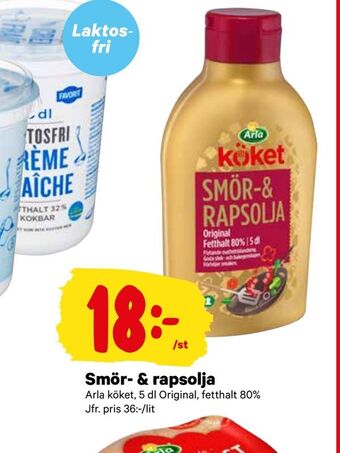 City Gross Smör- & rapsolja erbjuda