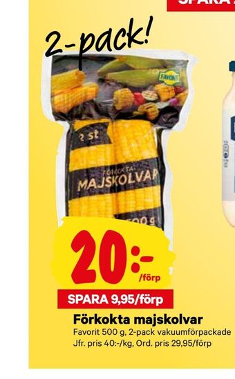 City Gross Förkokta majskolvar erbjuda