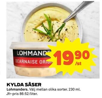 Coop Daglivs Kylda såser erbjuda