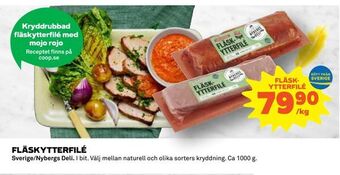 Coop Daglivs Fläskytterfilé erbjuda