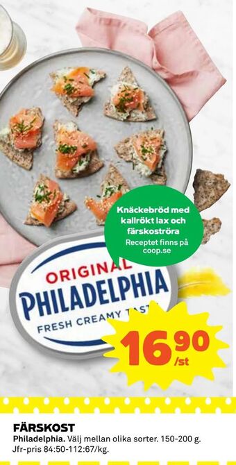 Coop Daglivs Färskost erbjuda