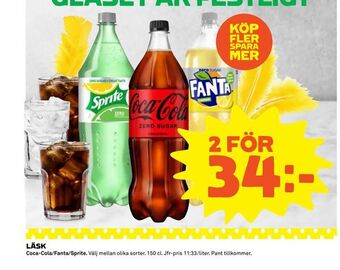 Coop Extra Läsk erbjuda