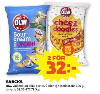 Stora Coop Snacks erbjuda