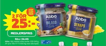 Stora Coop Sill i glas erbjuda