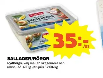 Sallader/röror