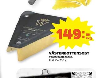 Stora Coop Västerbottensost erbjuda