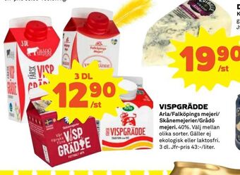 Coop Vispgrädde erbjuda