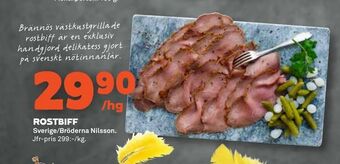 Stora Coop ROSTBIFF erbjuda