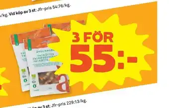 Stora Coop Valnötter naturella erbjuda