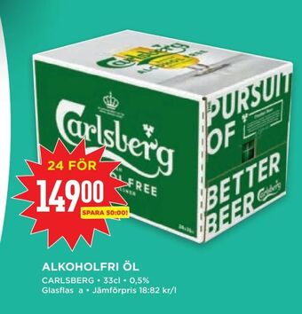 Willys Alkoholfri öl erbjuda