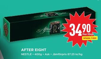 Willys After eight erbjuda