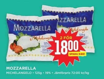 Willys Hemma Mozzarella erbjuda