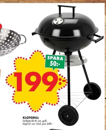 ÖoB Klotgrill erbjuda