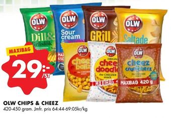 ÖoB Olw chips & cheez erbjuda