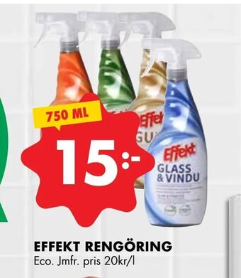 ÖoB Effekt rengöring erbjuda