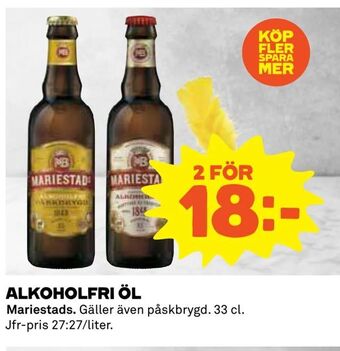 Coop Alkoholfri öl erbjuda