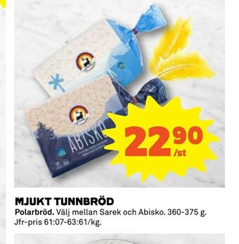 Coop Mjukt tunnbröd erbjuda
