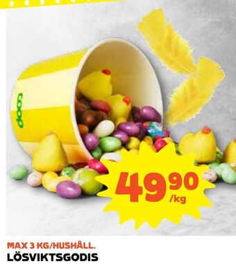 Coop Konsum Lösviktsgodis erbjuda
