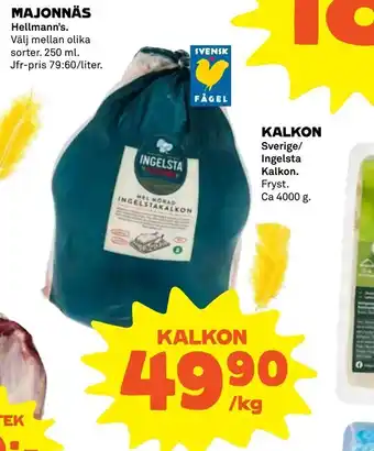 Coop Kalkon erbjuda