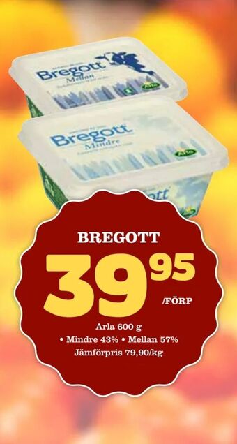 Bonum Matmarknad Bregott erbjuda
