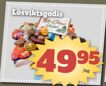 Bonum Matmarknad Lösviktsgodis erbjuda
