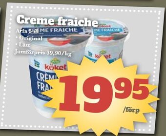 Bonum Matmarknad Creme fraiche erbjuda