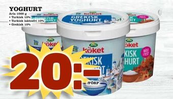 Bonum Matmarknad Yoghurt erbjuda