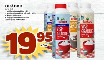 Bonum Matmarknad Grädde erbjuda
