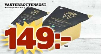 Bonum Matmarknad Västerbottensost erbjuda