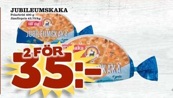 Bonum Matmarknad Jubileumskaka erbjuda