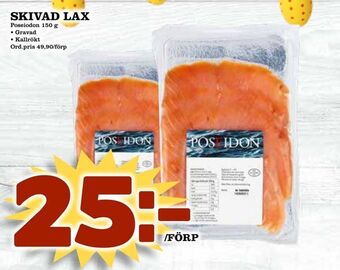 Din Mat Skivad lax erbjuda