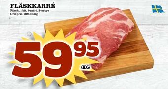 Din Mat Fläskkarré erbjuda