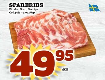 Din Mat Spareribs erbjuda