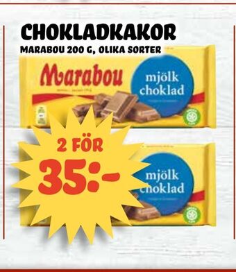 Nelins Chokladkakor erbjuda
