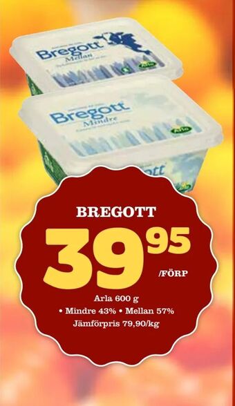Prisma Mat Bregott erbjuda