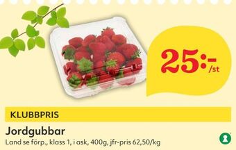 Hemköp Jordgubbar erbjuda