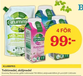 Hemköp Tvättmedel, sköljmedel erbjuda