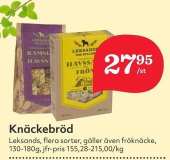 Hemköp Knäckebröd erbjuda