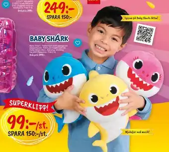 Leklust Baby Shark erbjuda