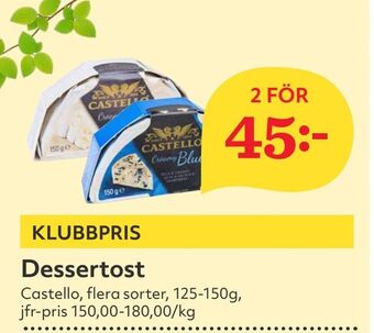 Hemköp Dessertost erbjuda