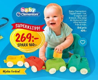 Leklust Baby Clementoni erbjuda