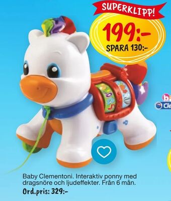 Leklust Baby Clementoni erbjuda