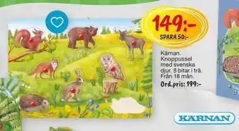 Leklust Kärnan knoppussel erbjuda