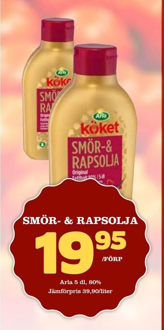 Rinkeby Matcenter Smör- & rapsolja erbjuda