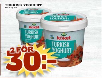 Rinkeby Matcenter Turkisk yoghurt erbjuda