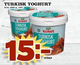 Turkisk yoghurt