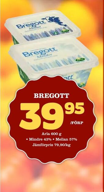 Matdax Bregott erbjuda