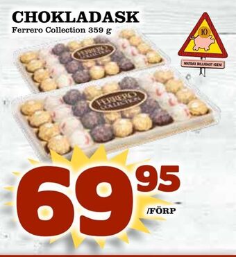 Matdax Chokladask erbjuda