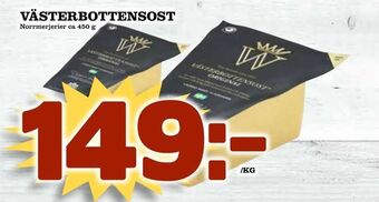 Matdax Västerbottensost erbjuda